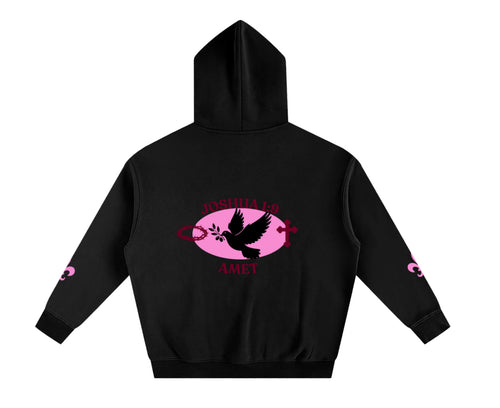 AMET| Black Joshua 1:9 Long Sleeve Hoodie