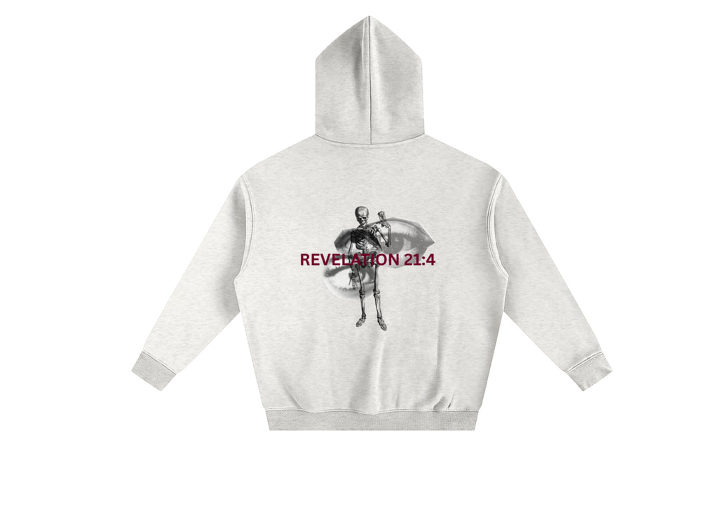 CREW HOODIE||AMET DISTICT||Revelation 21:4