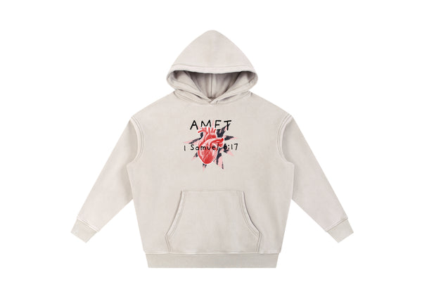 AMET DISTINCT|Creme Hoodie 1 Samuel 6:17